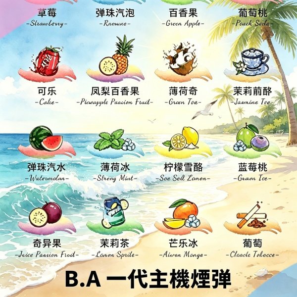 B.A 一代電子煙煙彈